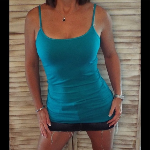 🎀PLUS Cami One Size Teal - Picture 4 of 5